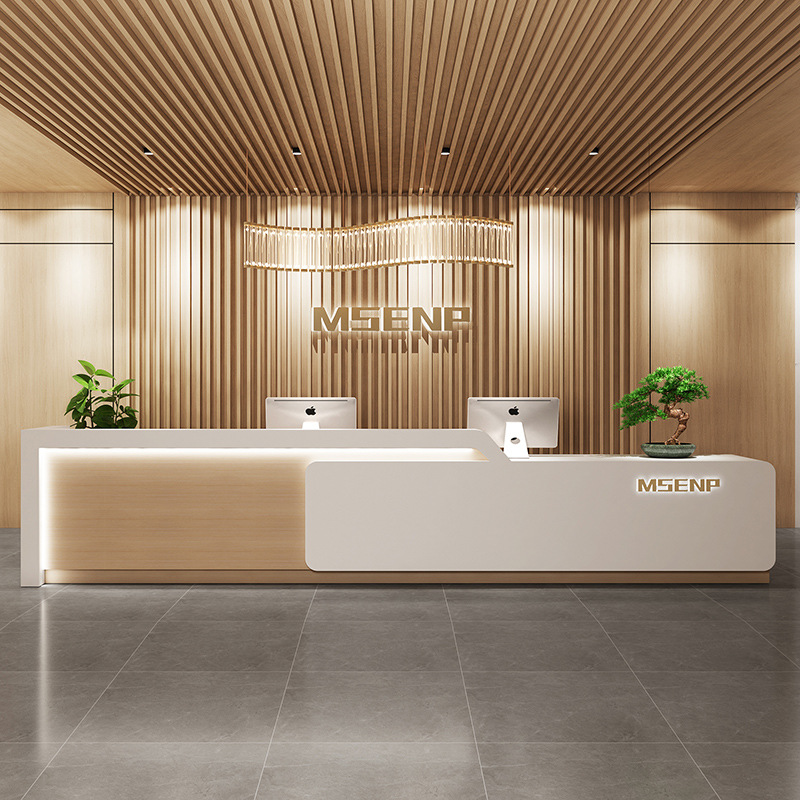 Reception Desk Counter - Compteurs de caisse modernes haut de