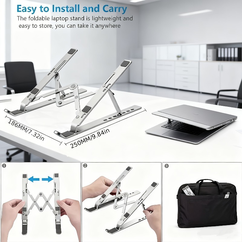 Support pour ordinateur portab - Adjustable Laptop Table avis et prix