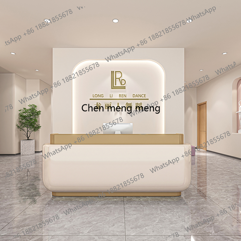 Comptoir de réception peint po - Reception Desk Counter avis et prix
