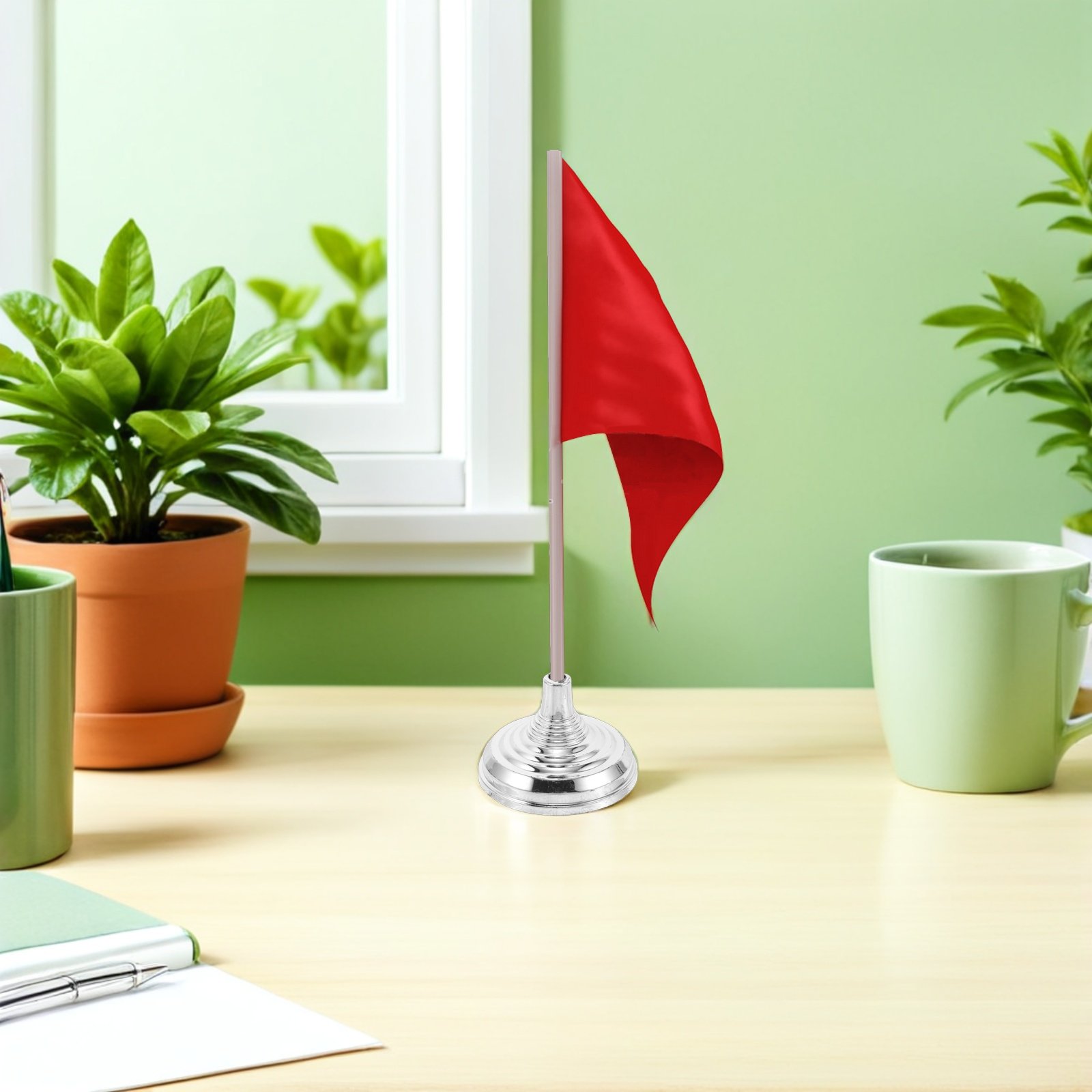 Support de drapeau de bureau m - Office Furniture And Design avis et prix