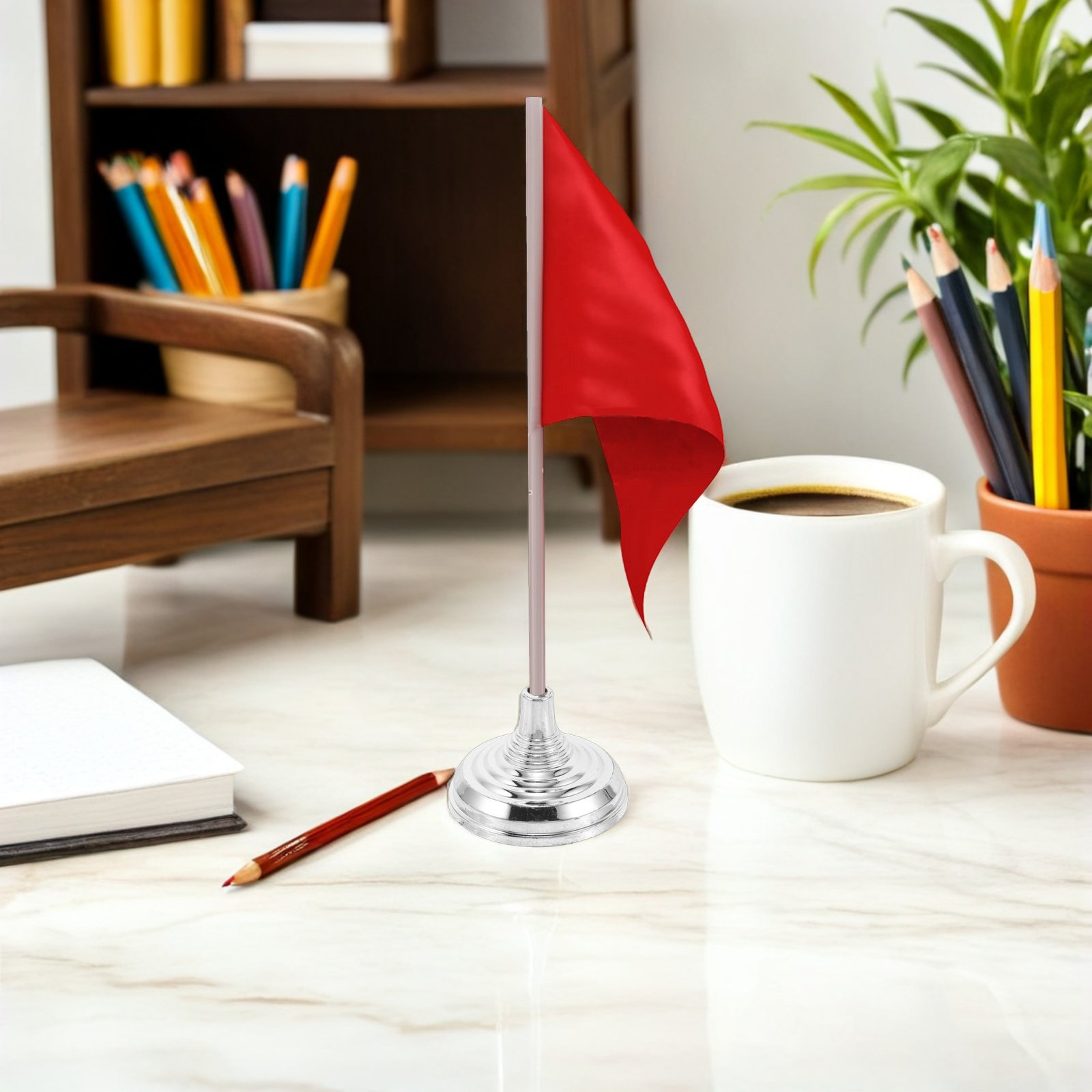 Support de drapeau de bureau m - Office Furniture And Design avis et prix