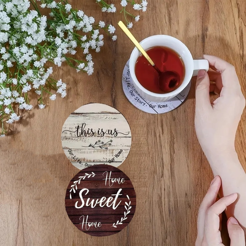 6 sous-verres circulaires en b - Office Furniture And Design avis et prix
