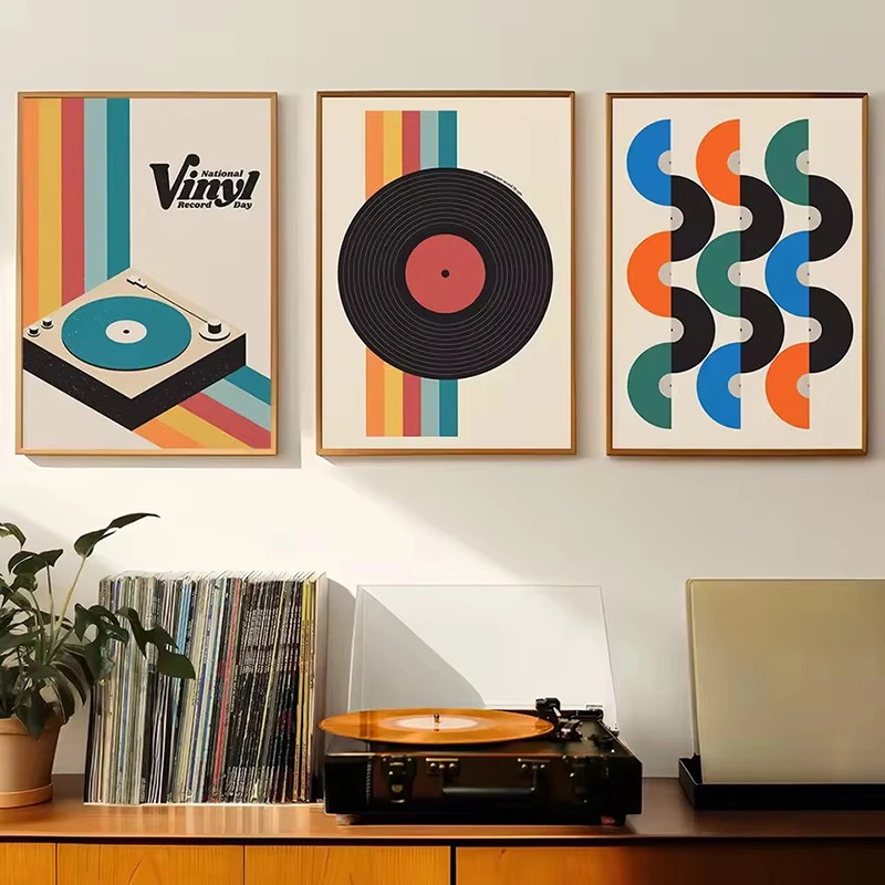 Impression sur toile de disque - Office Furniture And Design avis et prix