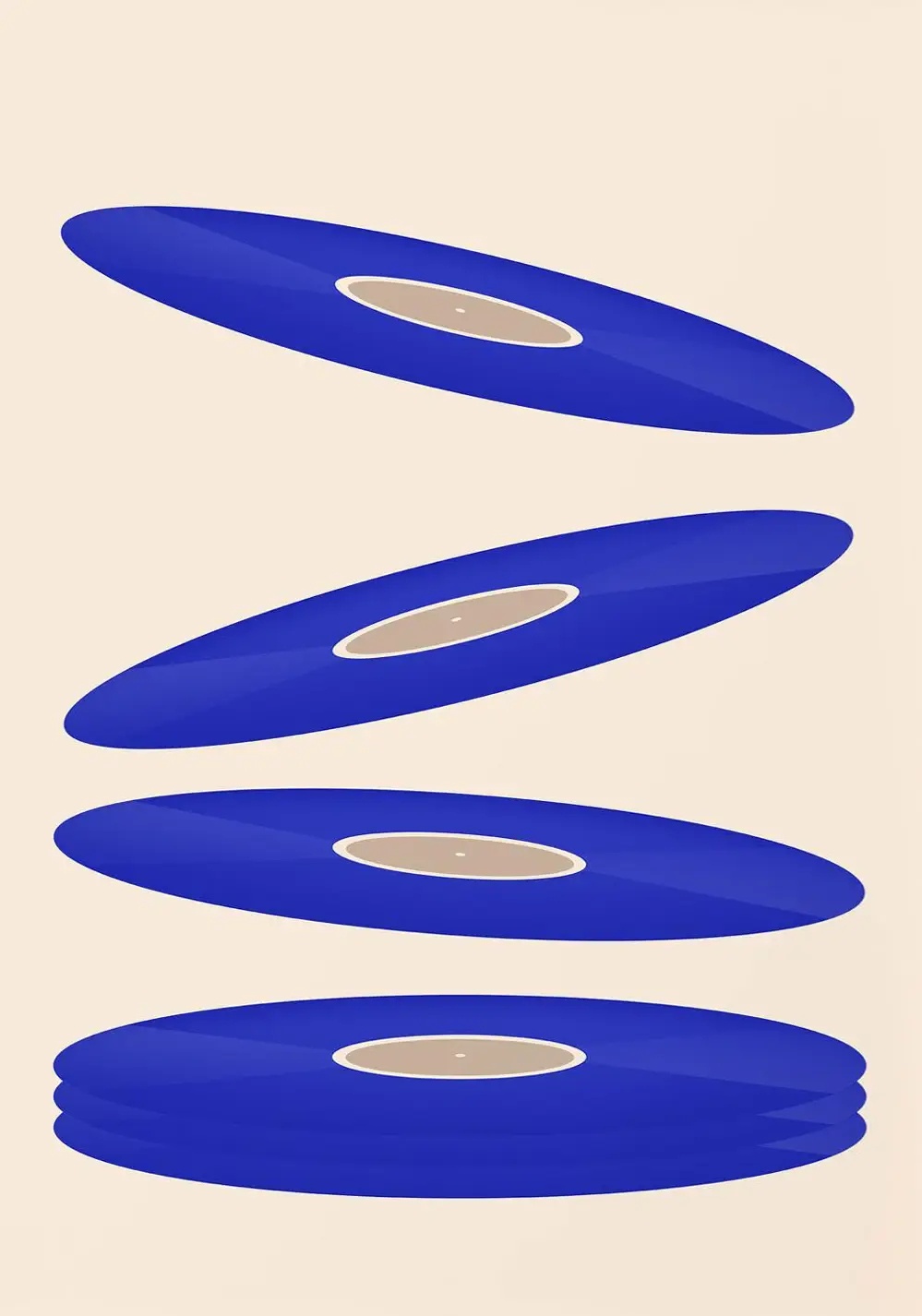 Impression sur toile de disque - Office Furniture And Design avis et prix
