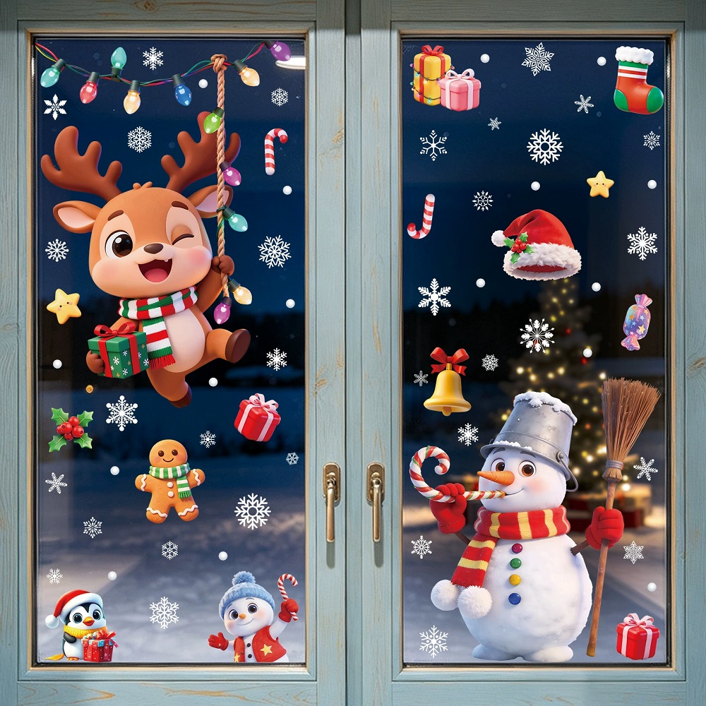 Autocollants de Noël statiques - Office Furniture Loft avis et prix