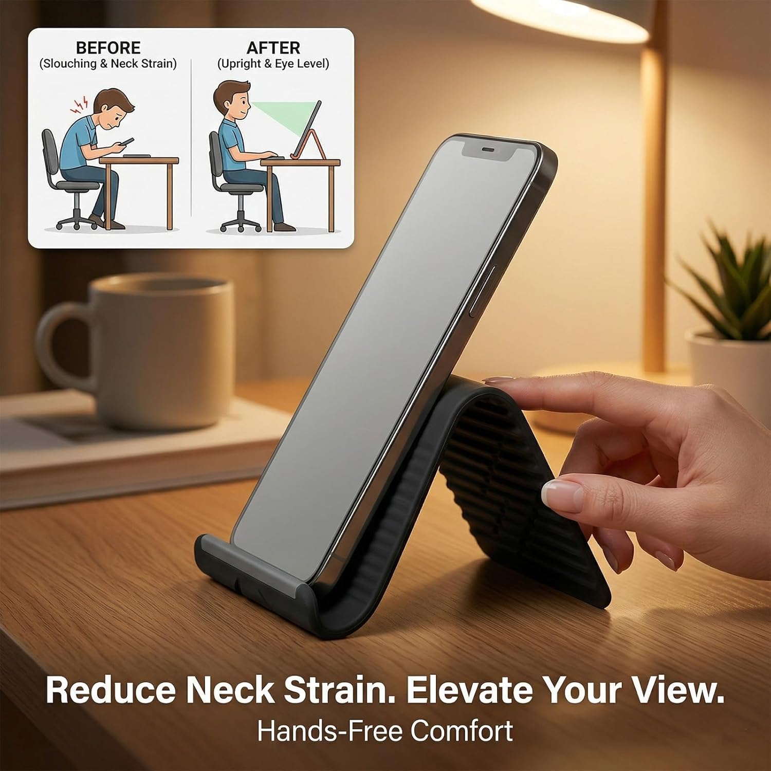 Support de téléphone portable  - Adjustable Laptop Table avis et prix