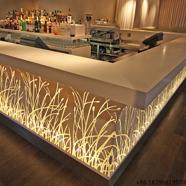 Comptoir de bar LED translucid - Reception Desk Counter avis et prix