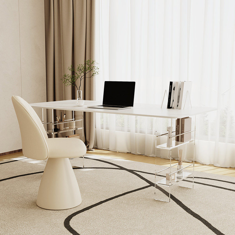 Bureau flottant en pierre frit - Office Furniture And Design avis et prix