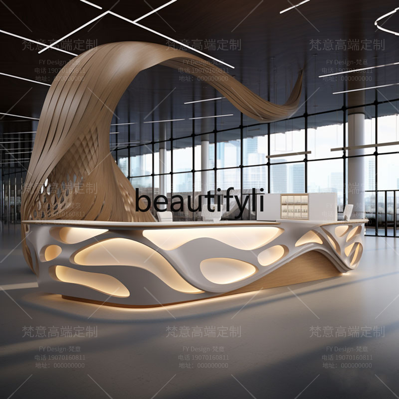 Peinture réception réception r - Reception Desk Counter avis et prix