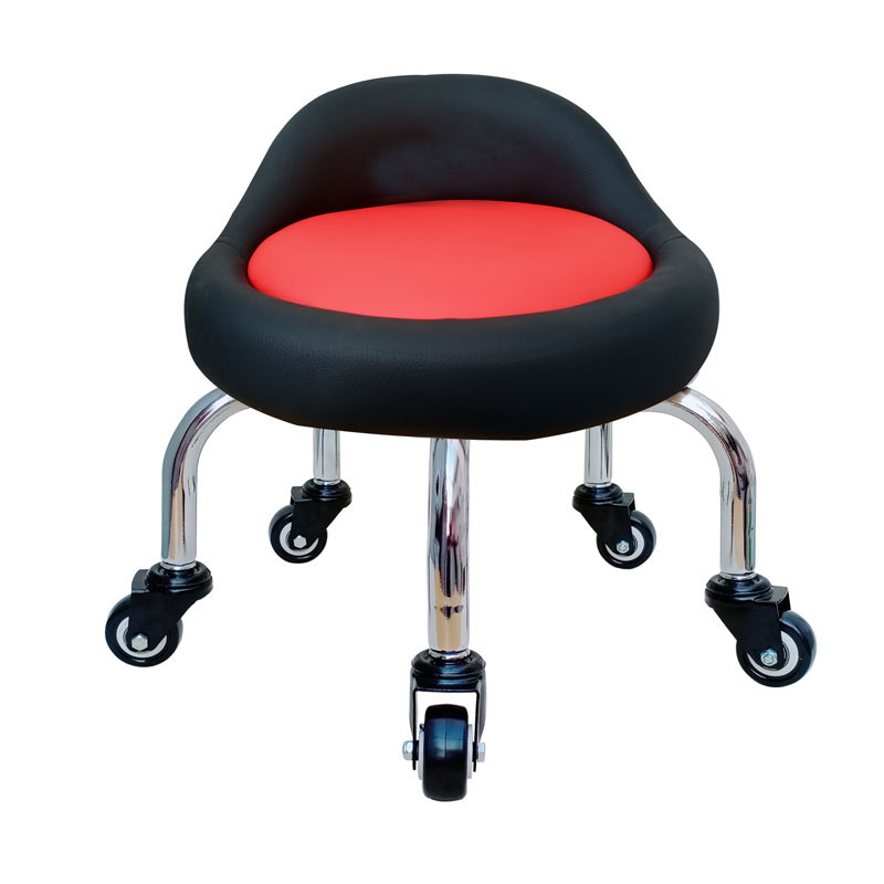 Petit tabouret rond à poulie p - Work Office Furniture avis et prix
